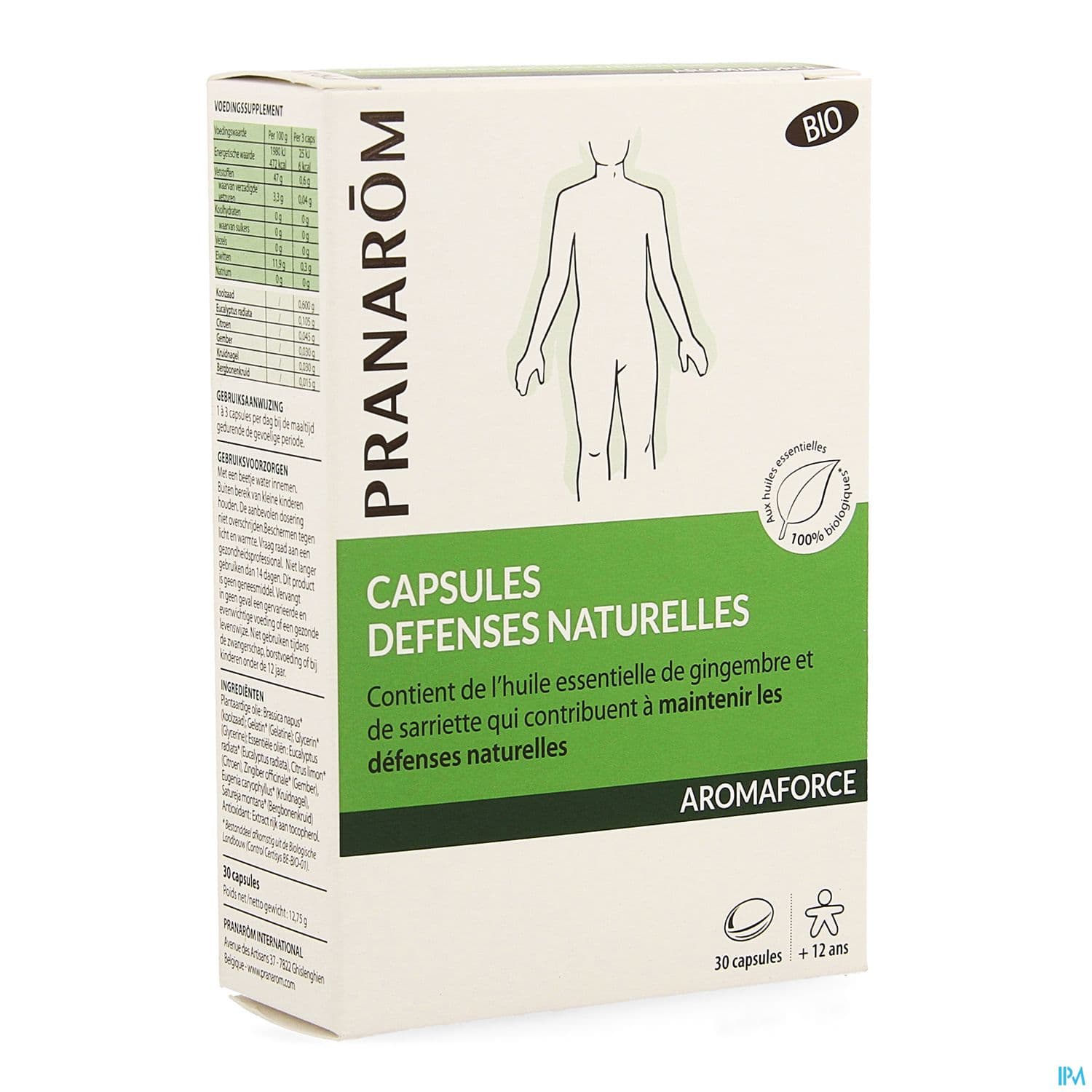 PRANAROM AROMAFOR DEF NAT CAP30