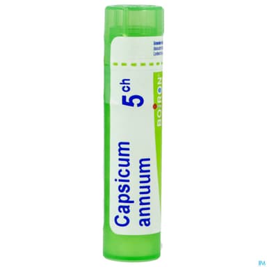 Boiron Capsicum Annuum 5ch Granules 4g