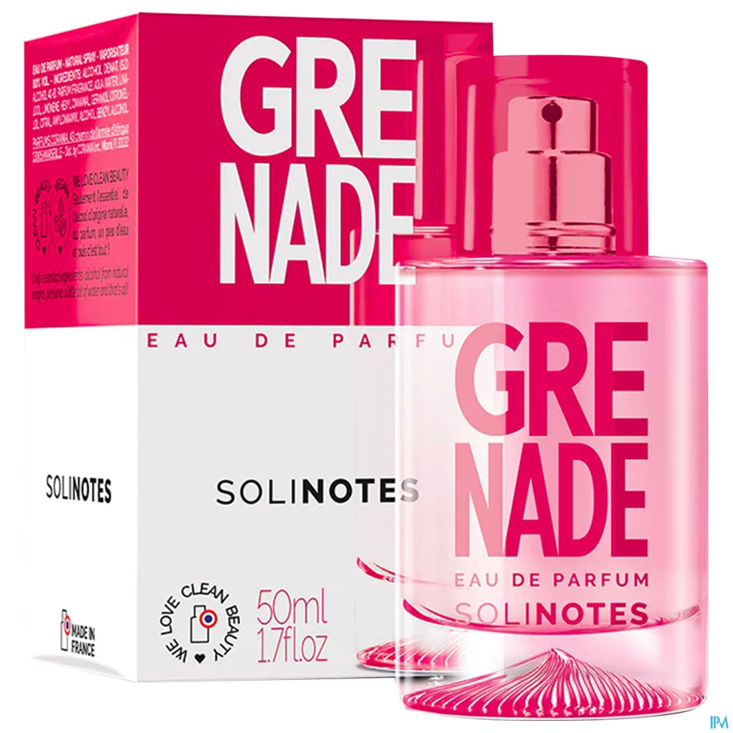 Solinotes Eau De Parfum Grenade Vaporisateur 50ml
