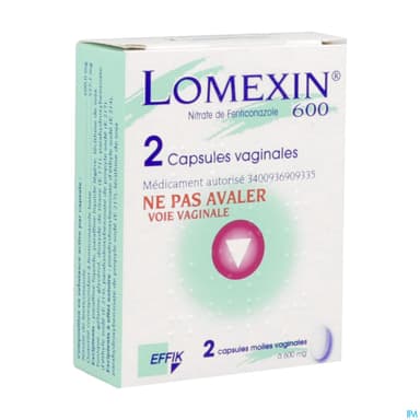 LOMEXIN 600MG CAPS VAGINALE 2