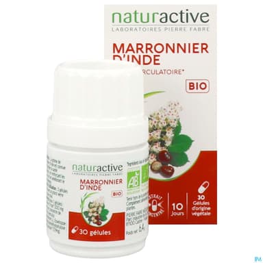 Naturactive Marronnier D'inde Bio Gelule 30