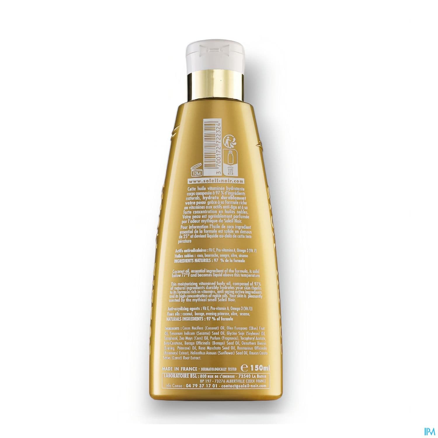 SOLEIL NOIR HLE VITAM HYDRA 150ML