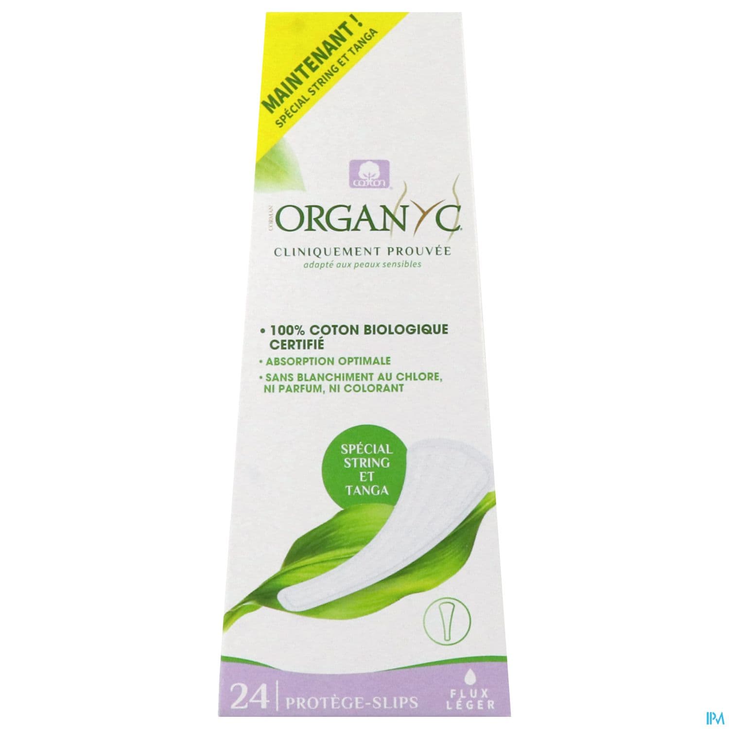 Organyc Protege Slip Sting Tanga 24