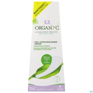 Organyc Protege Slip Sting Tanga 24