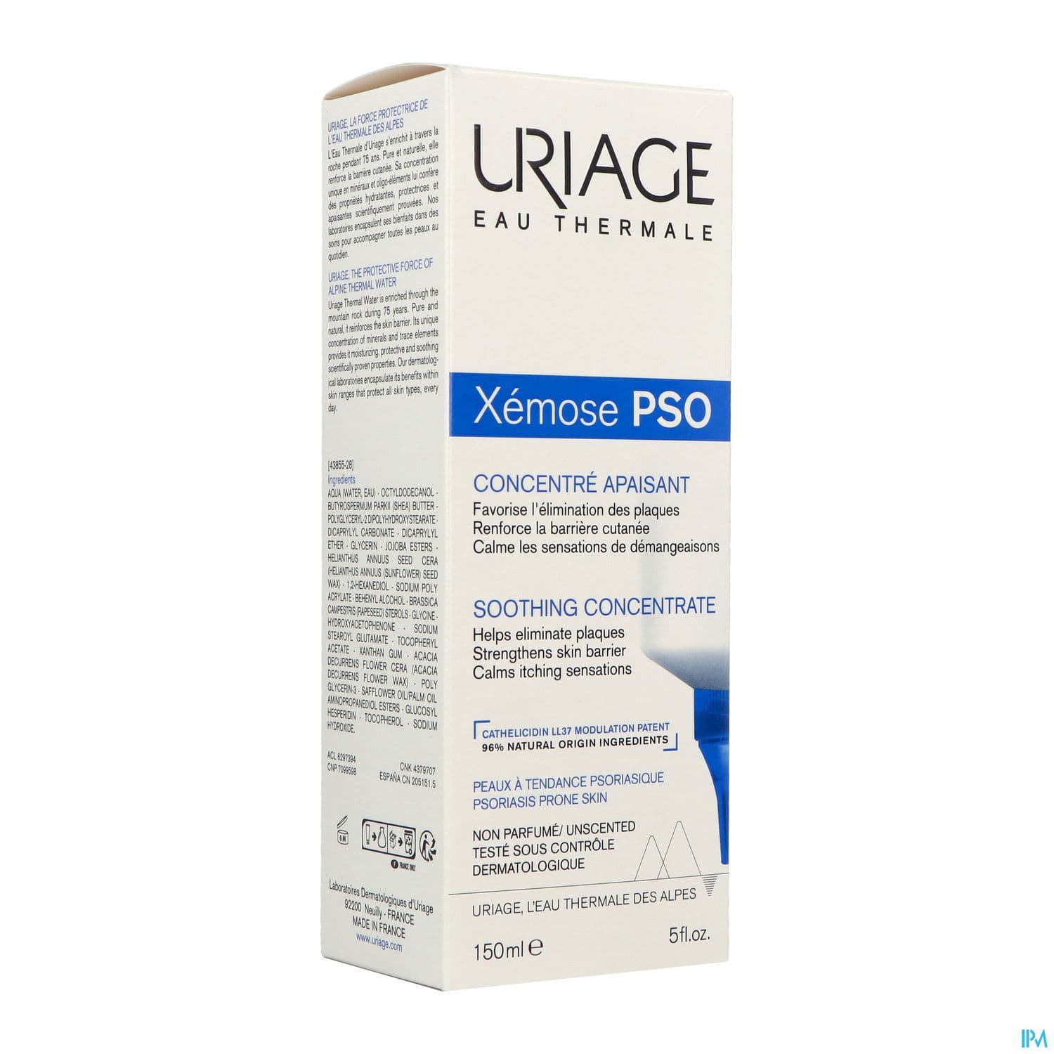 URIAGE XEMOSE PSO SOIN 150ML — Grande Pharmacie de la Rode