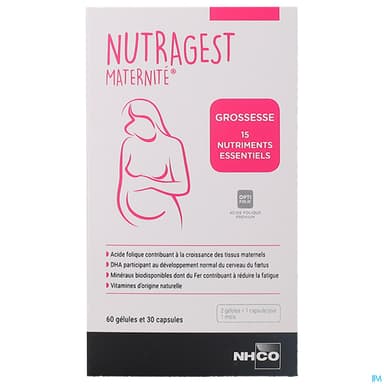 Nhco Nutragest Maternite Gelule 60 + Capsule 30