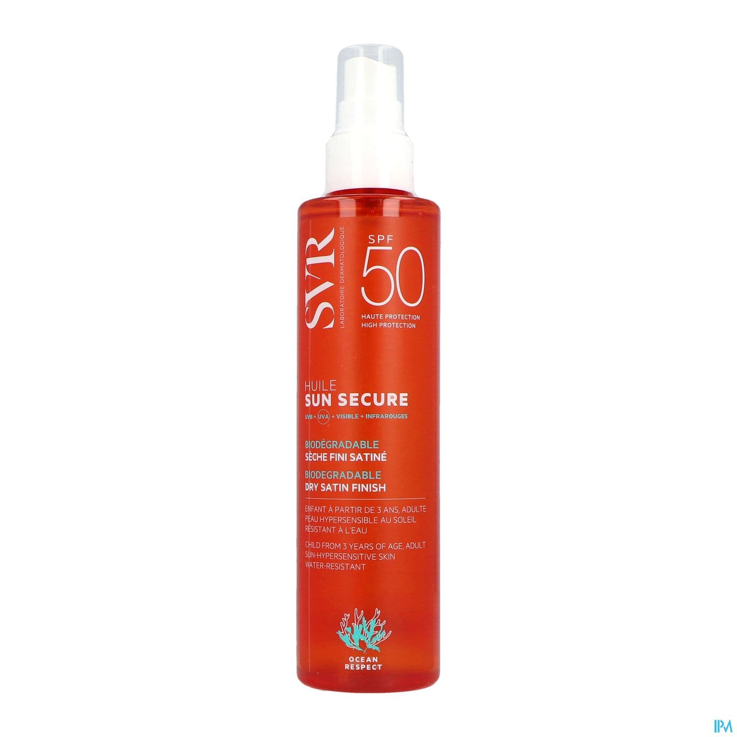 SVR SUN SECURE HLE COR SPF50 200ML