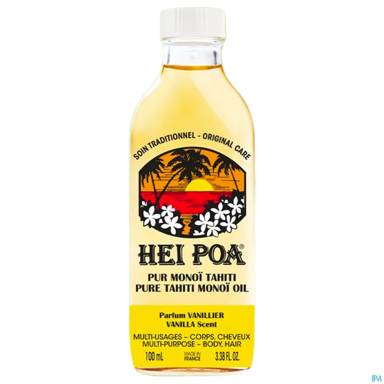 Hei poa pur monoï de tahiti vanillier 100 ml