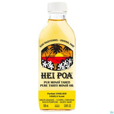 Hei poa pur monoï de tahiti vanillier 100 ml