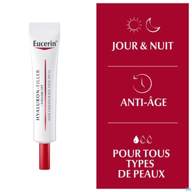 Eucerin Hyaluron Filler Volume Lift Cont.yeux 15ml