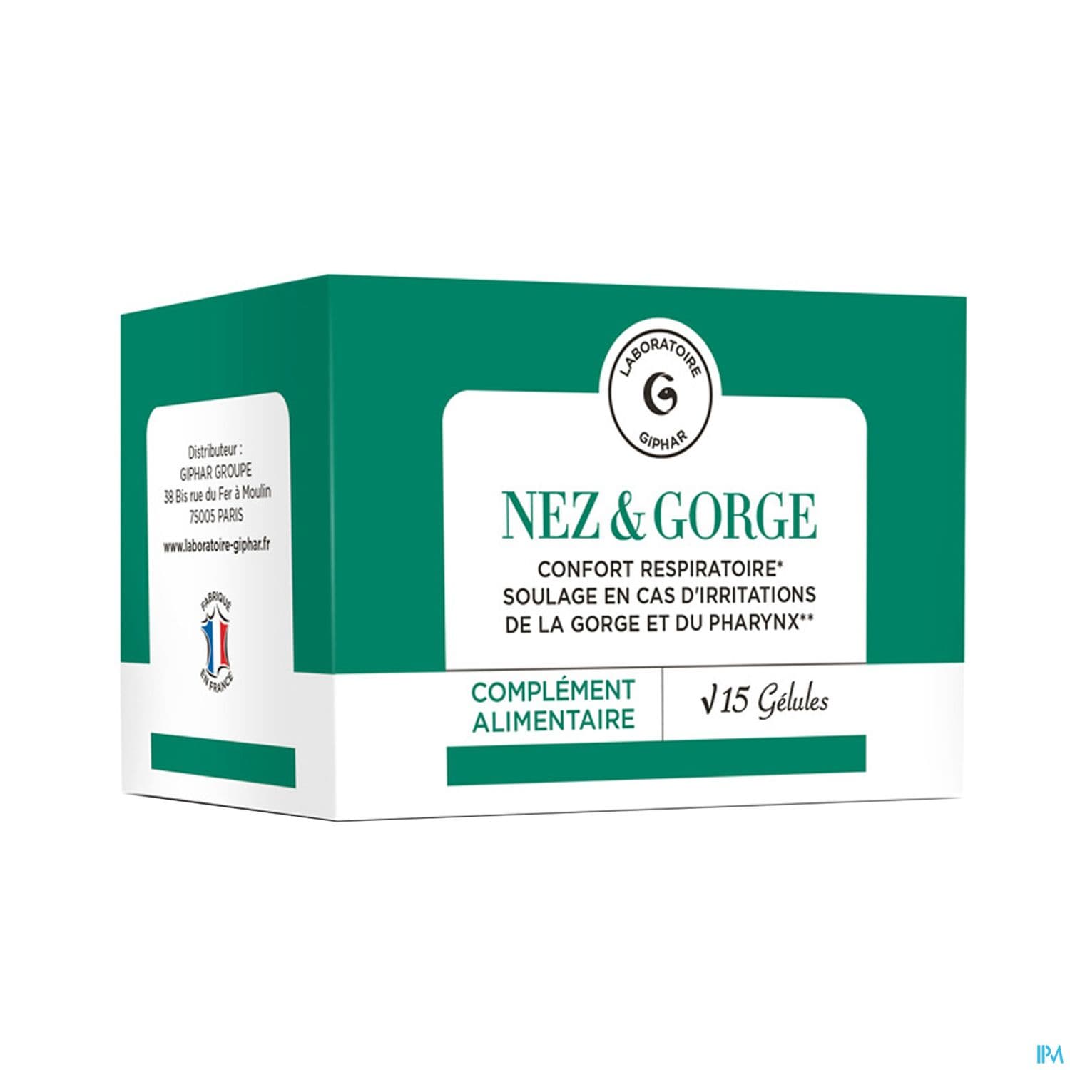 GIPHAR NEZ/GORGE GELULE 15
