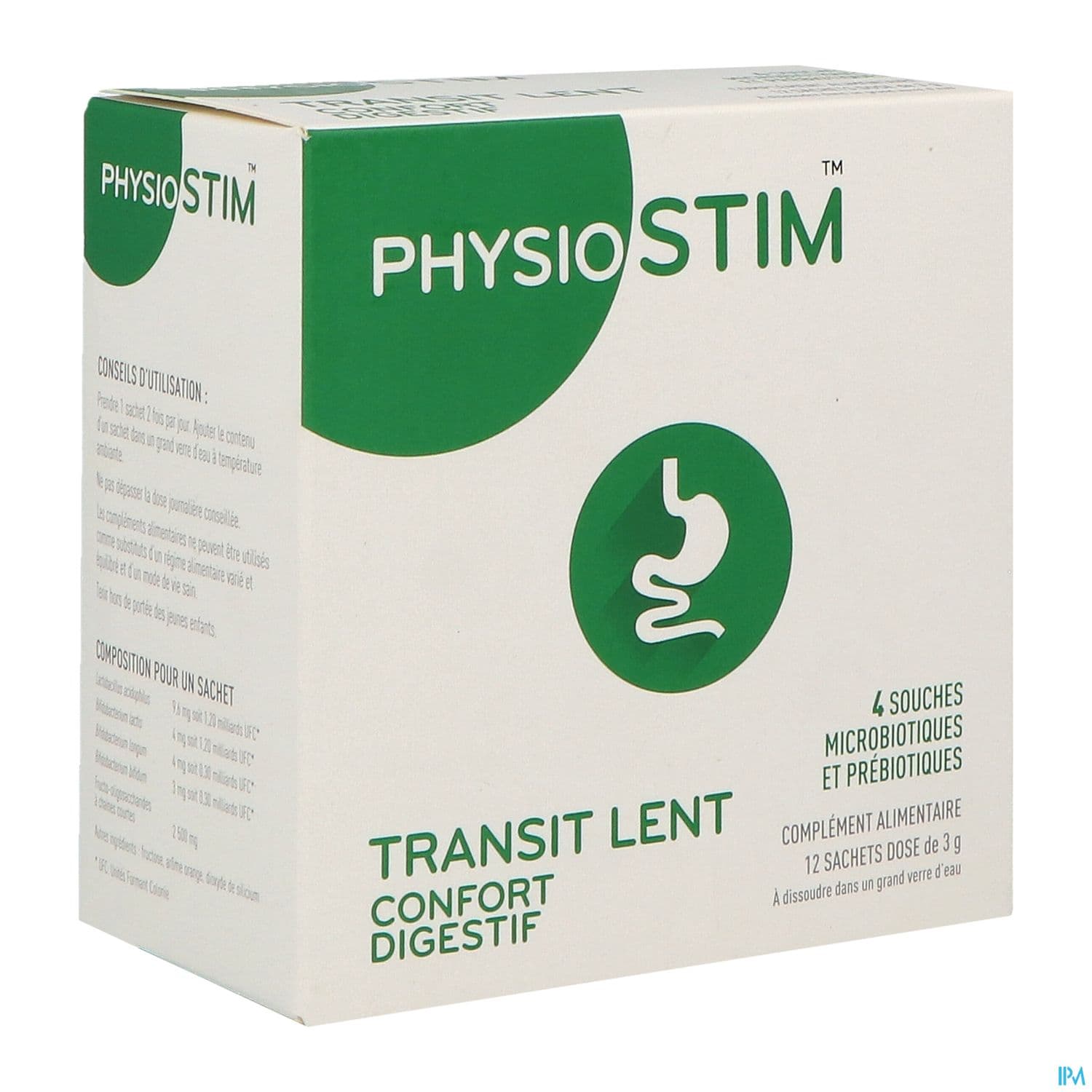 Physiostim Constipation Poudre Sachet 3g X12