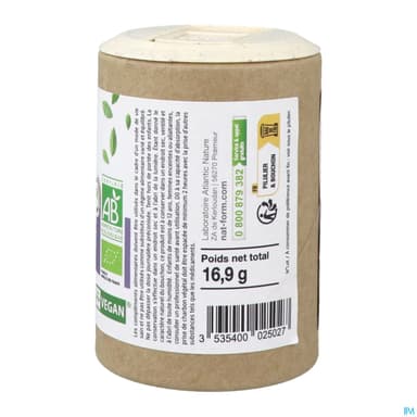 Nat Et Form Ecoresponsable Charbon Vegetal Bio Gelule Vegetale 90