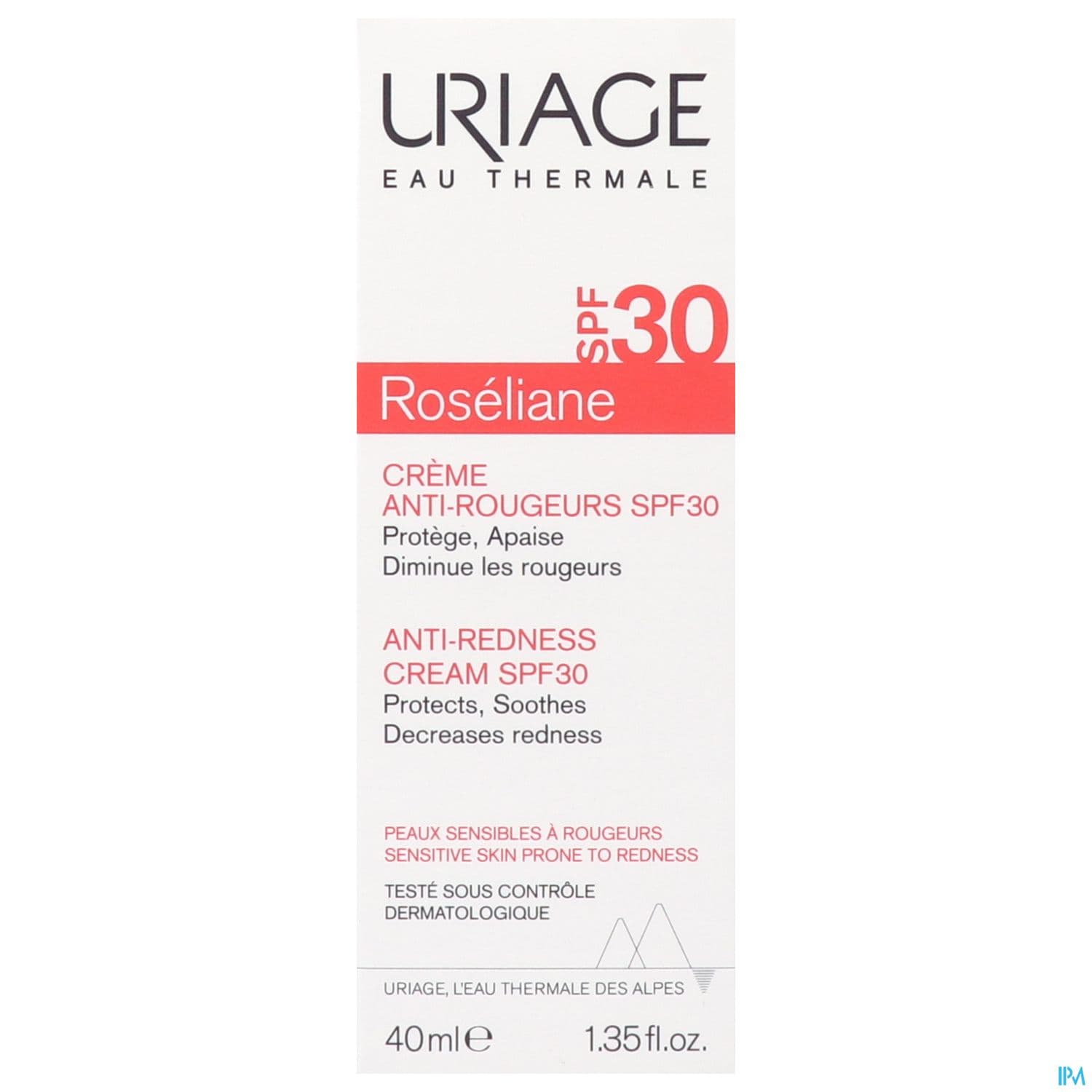 URIAGE ROSELIANE SPF30 A/ROUG 40ML