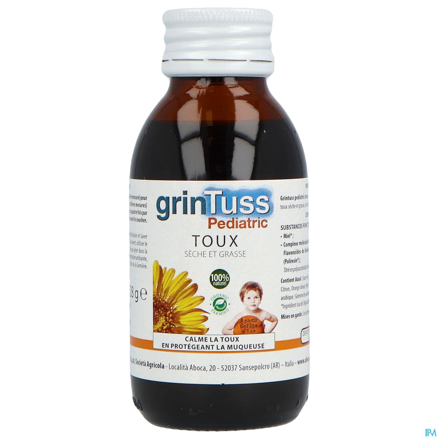 GRINTUSS TOUX SIROP PEDIATRIC 128G
