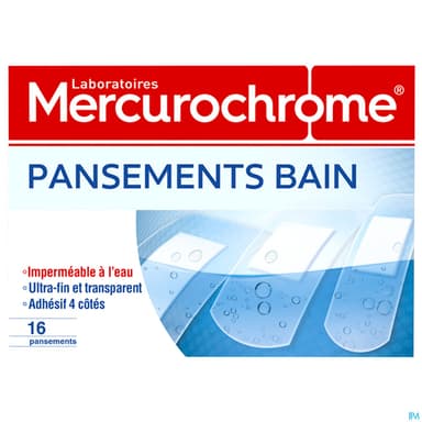 MERCUROCHROME PANS BAIN 16