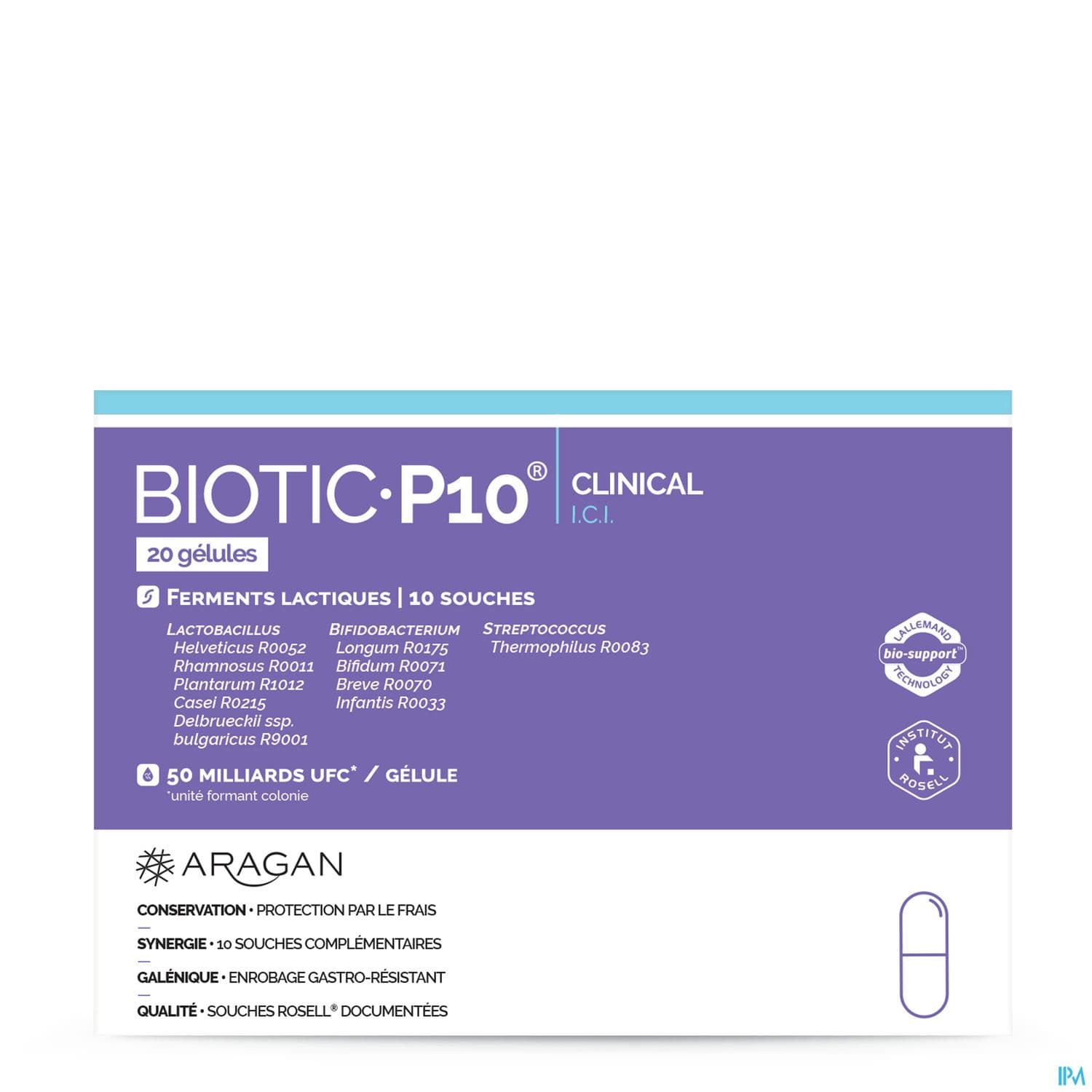 ARAGAN BIOTIC P10 CLINICAL GELUL20