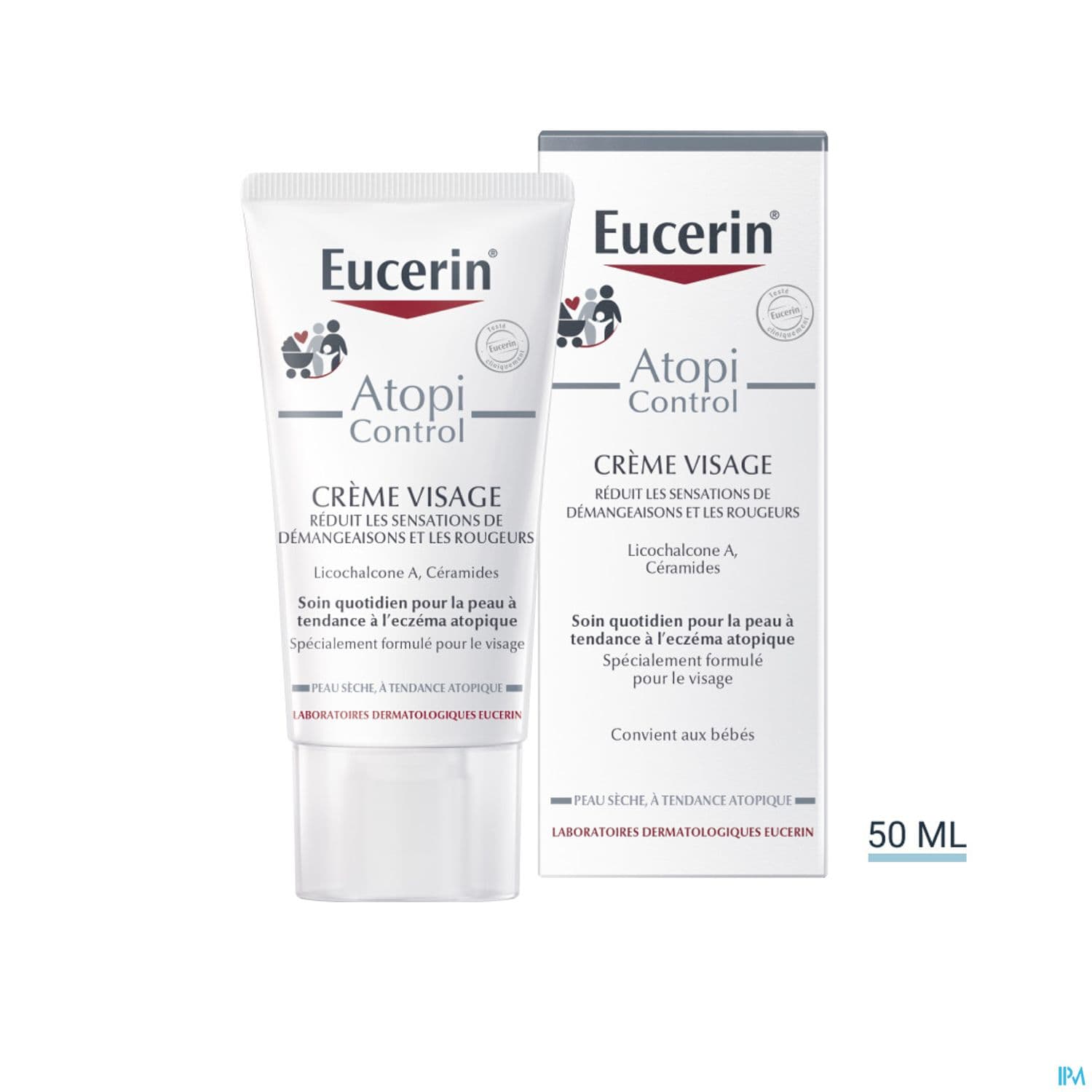 EUCERIN ATOPICONTROL VISAGE 50ML