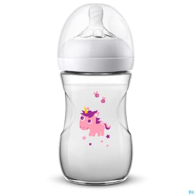 BIB AVENT NATURAL LICORNE 260ML