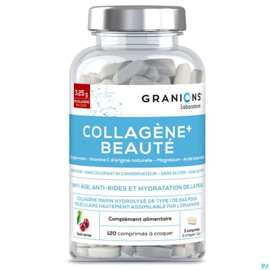 GRANIONS COLLAGENE CROQ CERISE 120