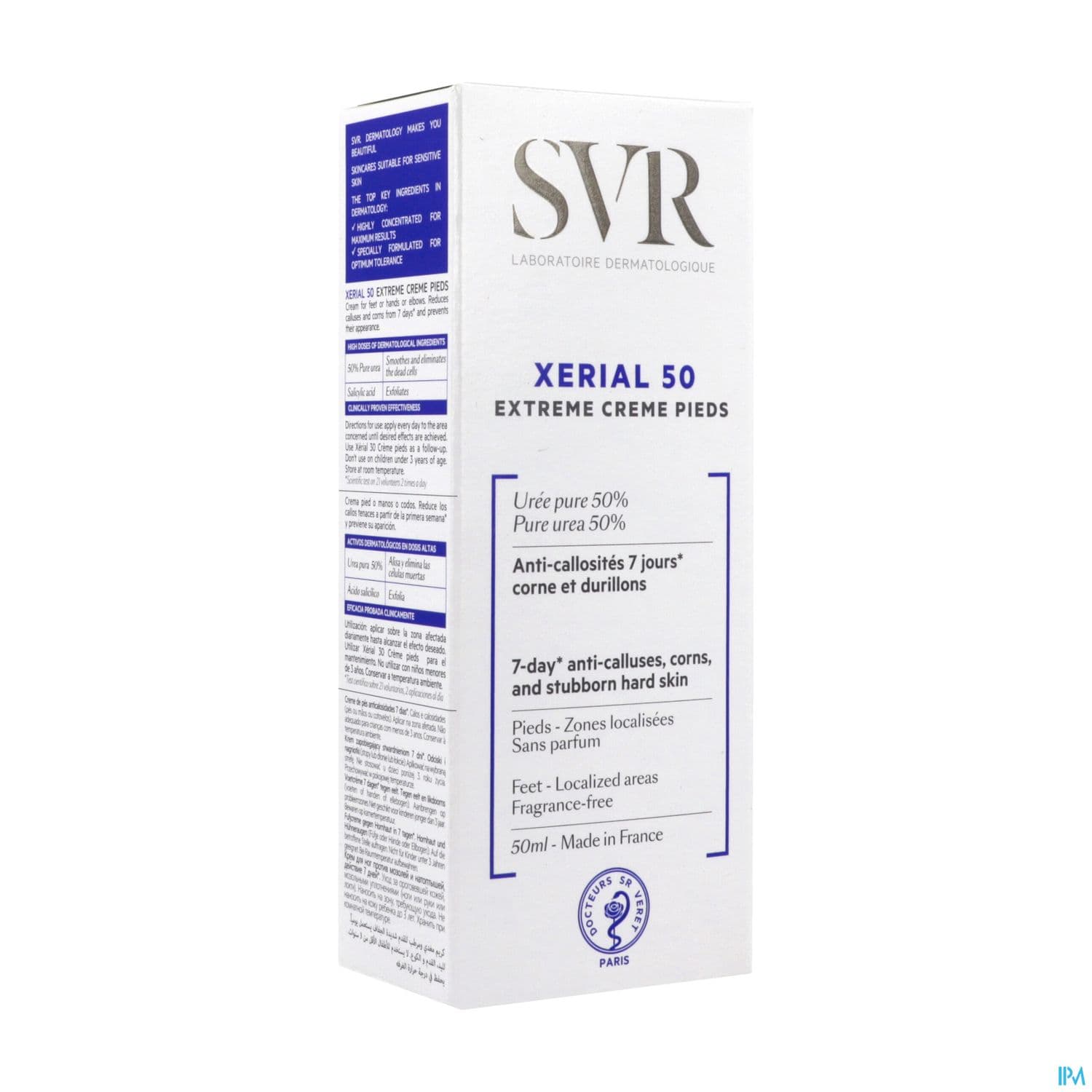 Svr Xerial 50 Extreme Creme Pieds Antical Duril 50ml