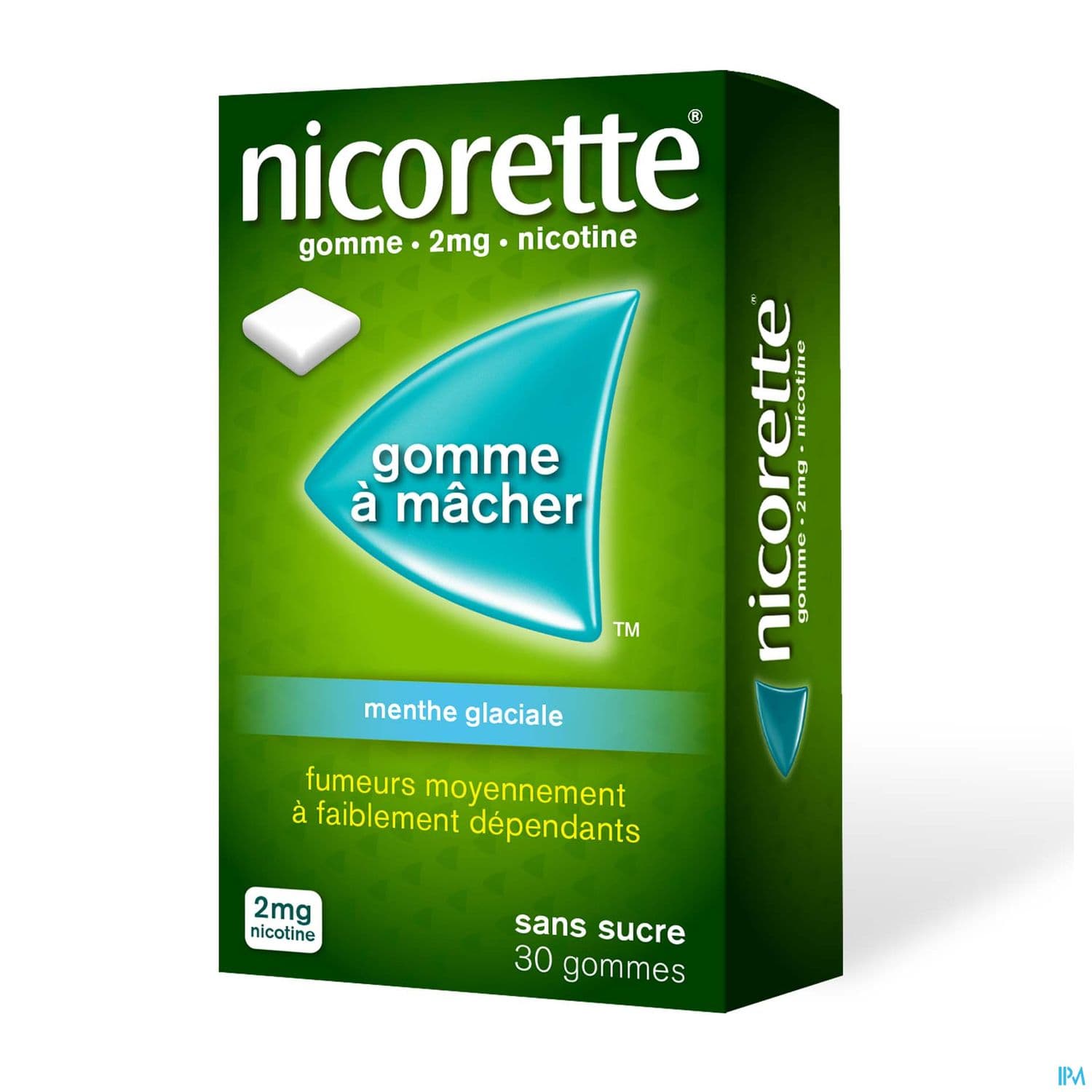 NICORETTE 2MG GOMME MENT GLA SS 30