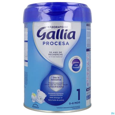 GALLIA PROCESA LAIT 1AGE 800G