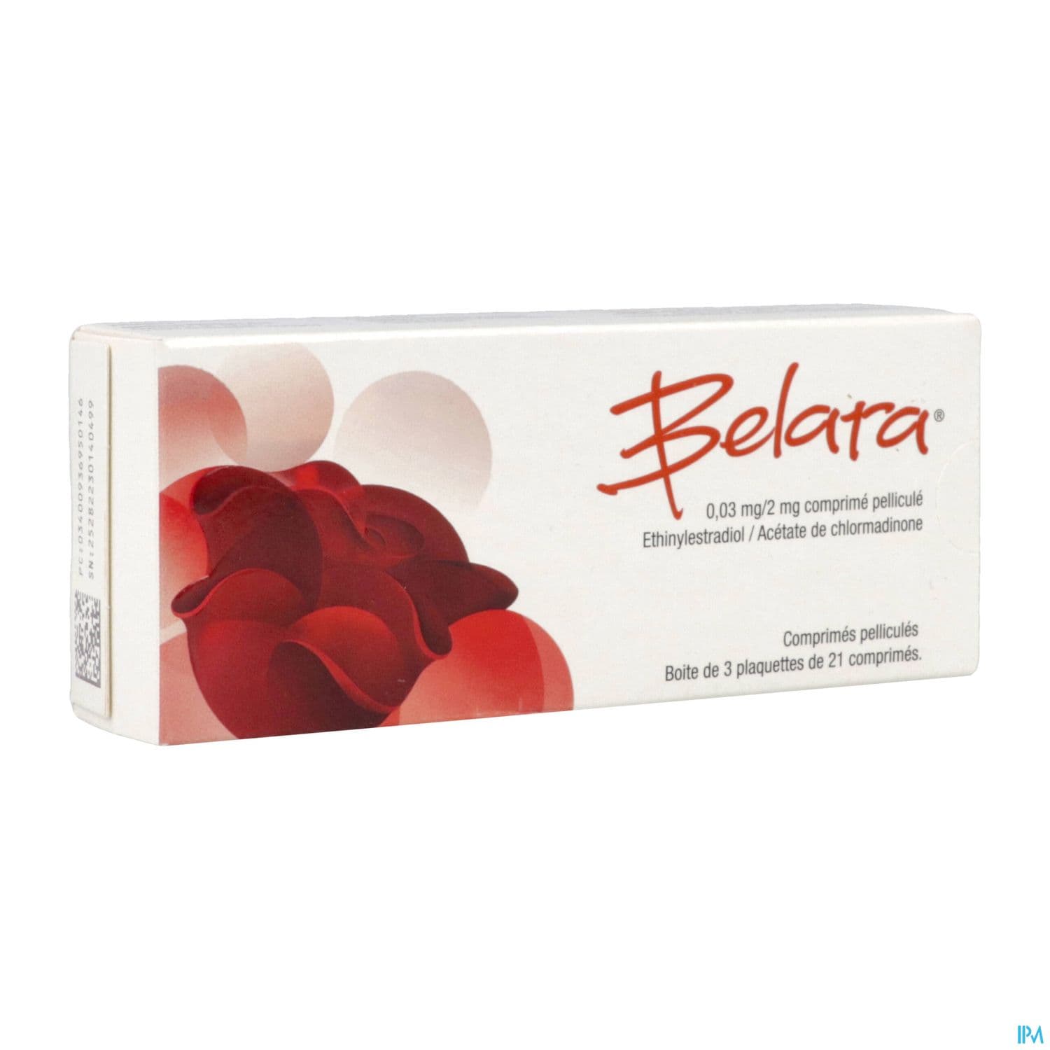 Belara 0mg03/2mg Comprime 21 X3