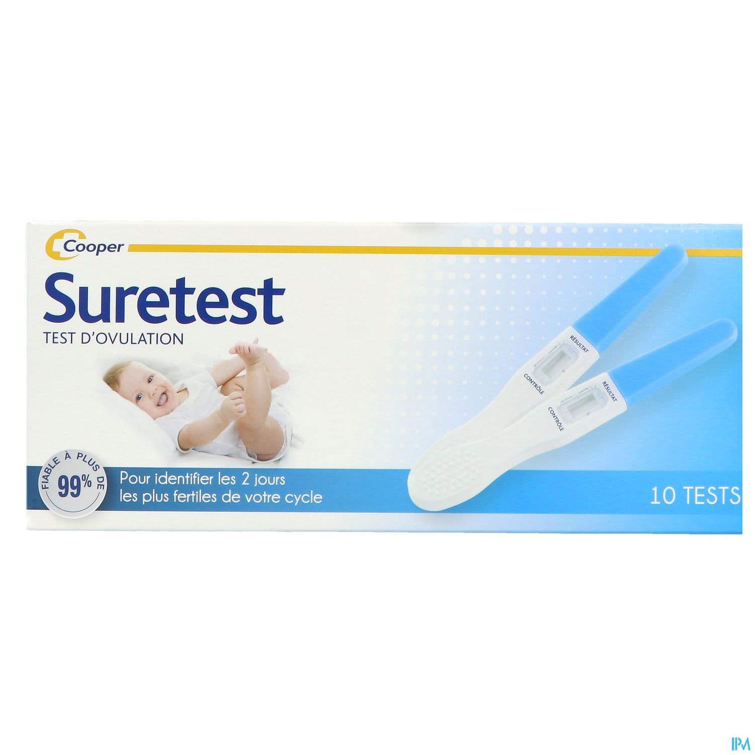SURETEST TEST OVULATION 10