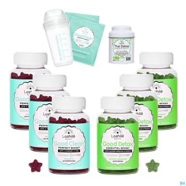 LASHILE.B GOOD DETOX GUMM 60
