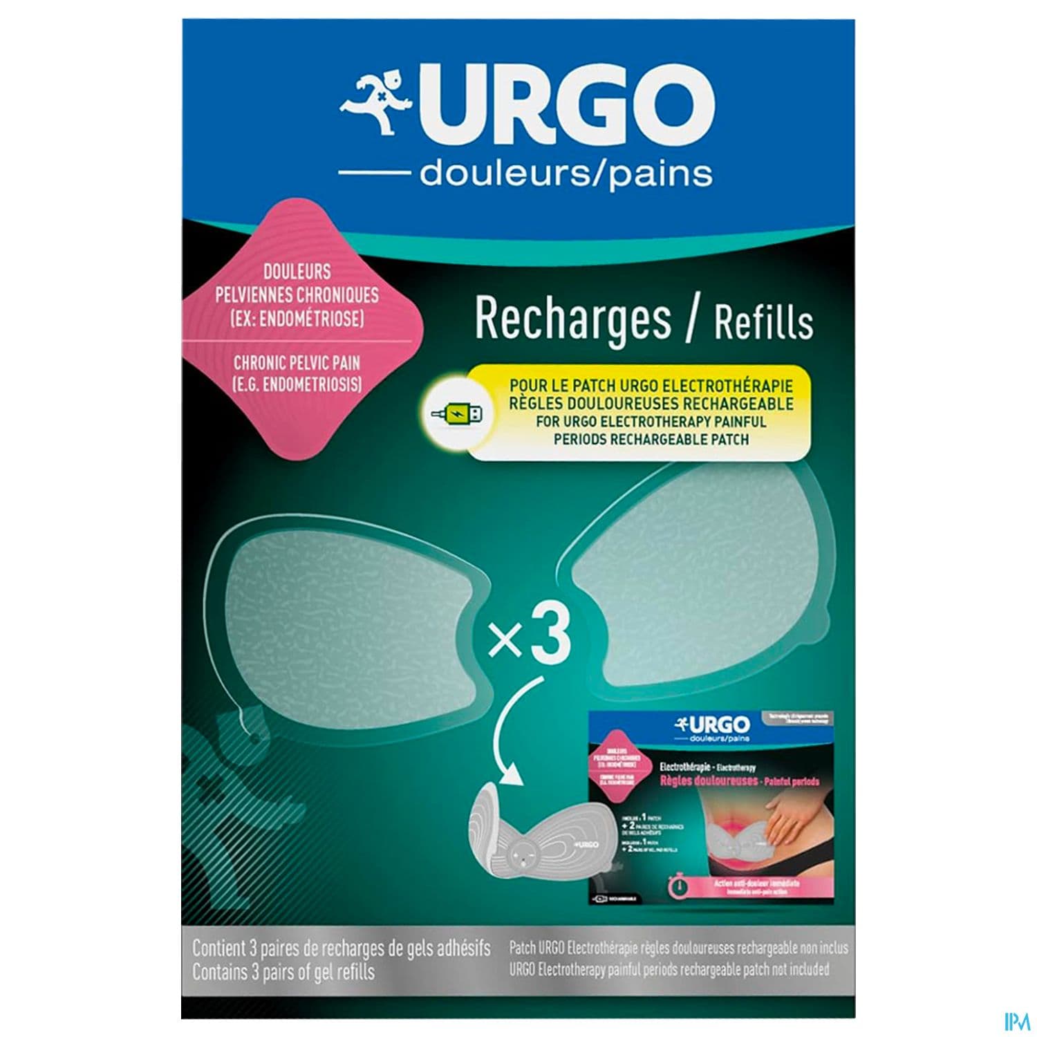 Urgo Recharges De Patch D Electrotherapie Regles Douloureuses