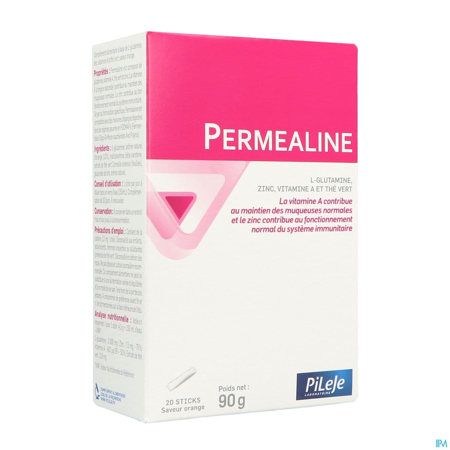 PERMEALINE ORANGE STICK 20