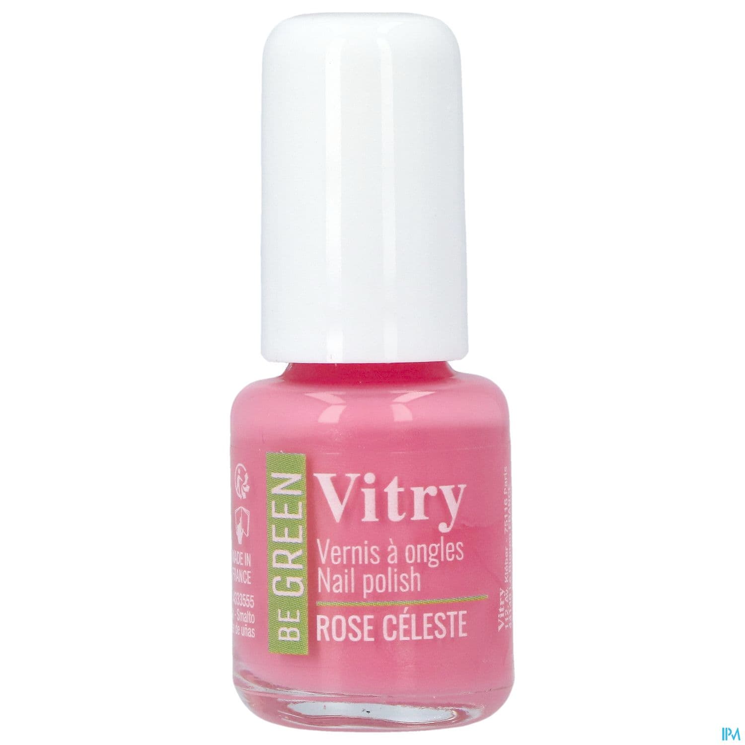 Vitry Be Green Vernis Ongles Rose Celeste 6ml