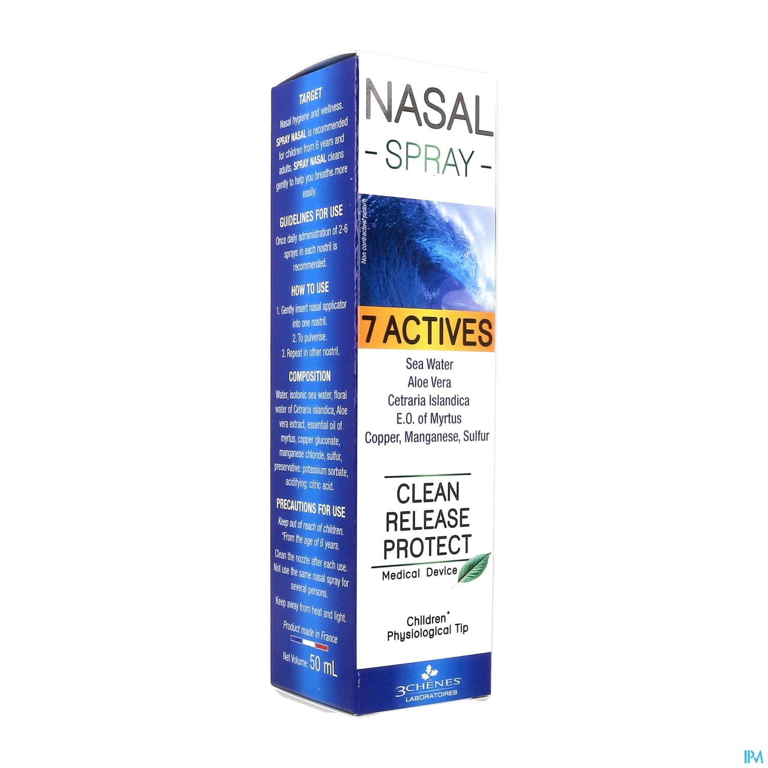 3 CHENES NASAL 7 ACTIFS SPR 50ML