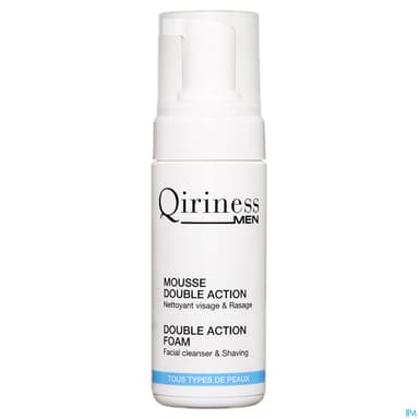 Qiriness Men Mousse Double Action 125ml