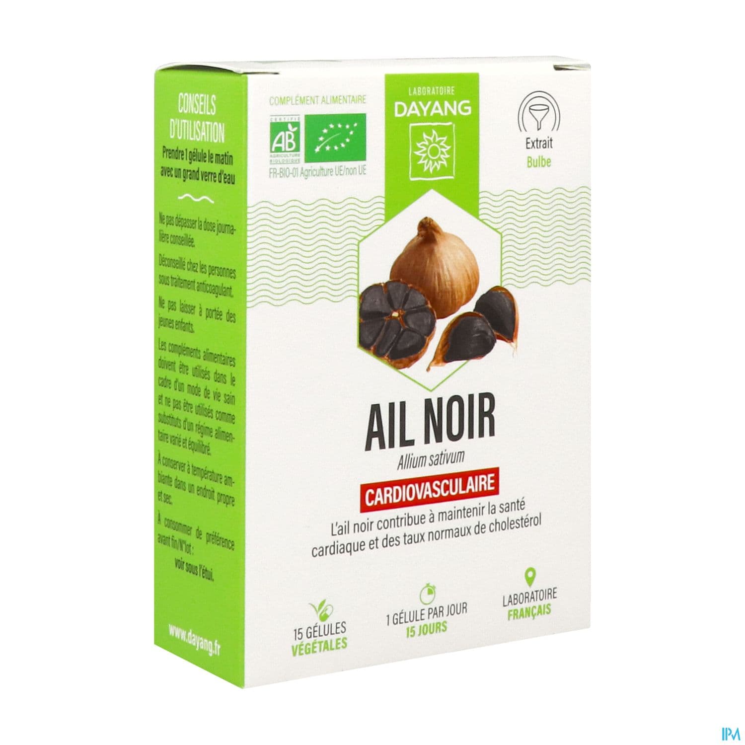 Dayang Ail Noir Bio Gelule 15