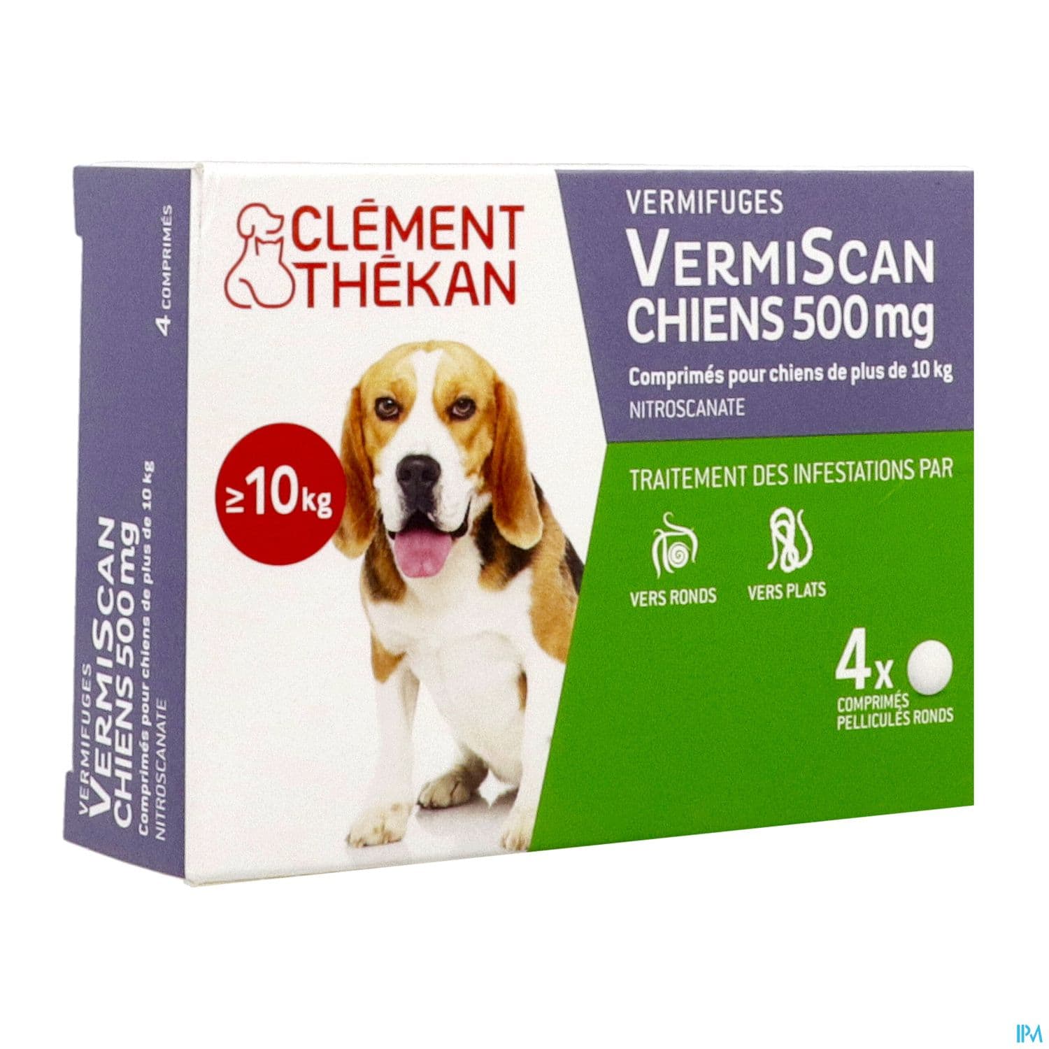 CLEM/THEK API VERMISCAN CHIEN CPR4