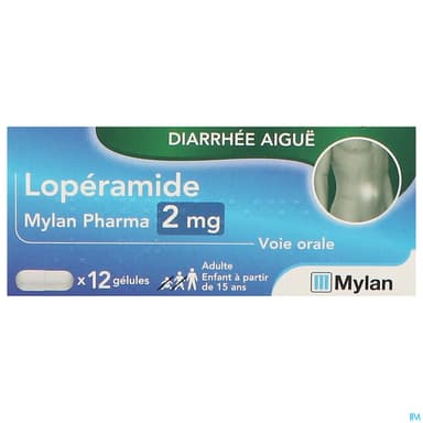 Loperamide Viatris 2mg Gelule 12