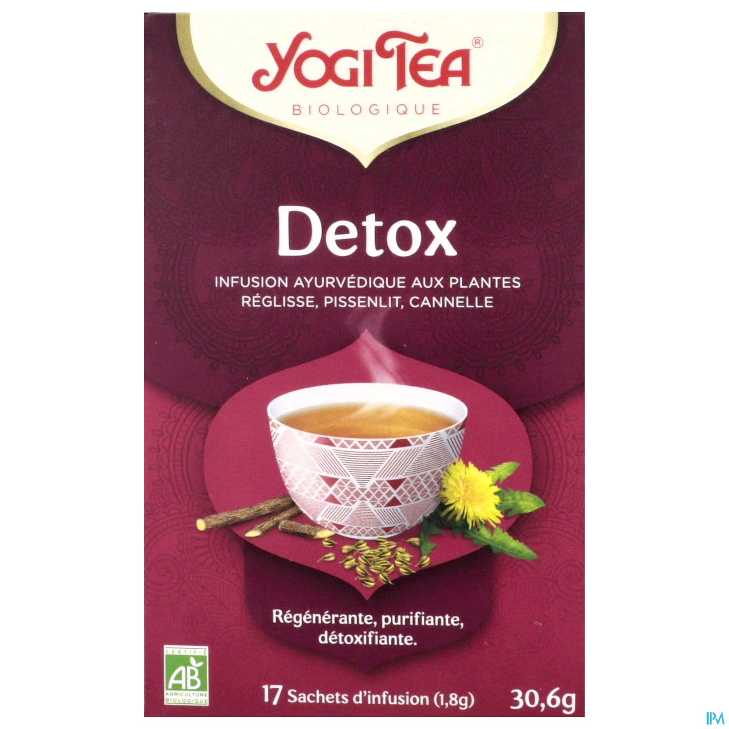 YOGI TEA DETOX SACH 1,8G 17