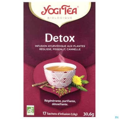 YOGI TEA DETOX SACH 1,8G 17