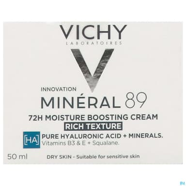 VICHY MINERAL89 CR BOOST RICHE50ML