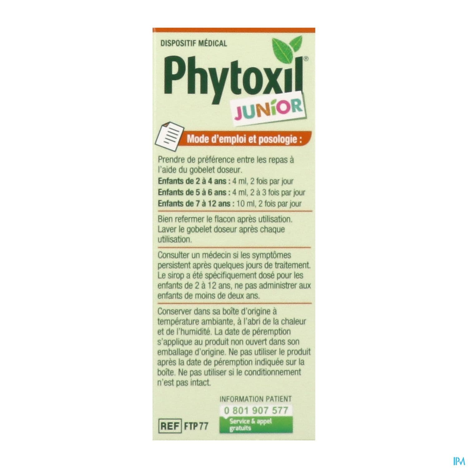 PHYTOXIL TOUX SUCRE JUNIOR SP100ML