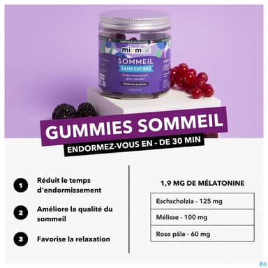 MIUMLAB S/SUC SOMMEIL GUMMIE 42