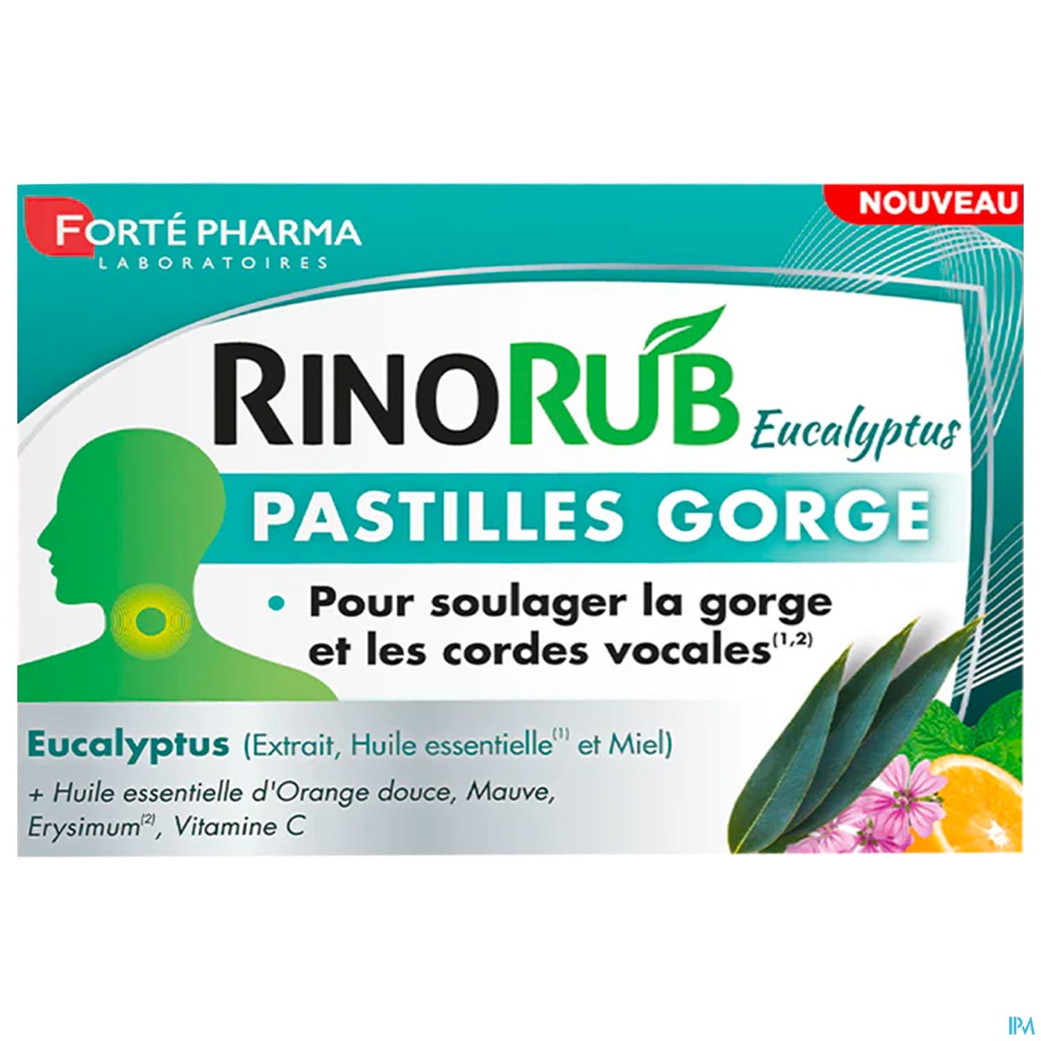 Forte Pharma Rinorub Pastilles A Sucer Gorge 20