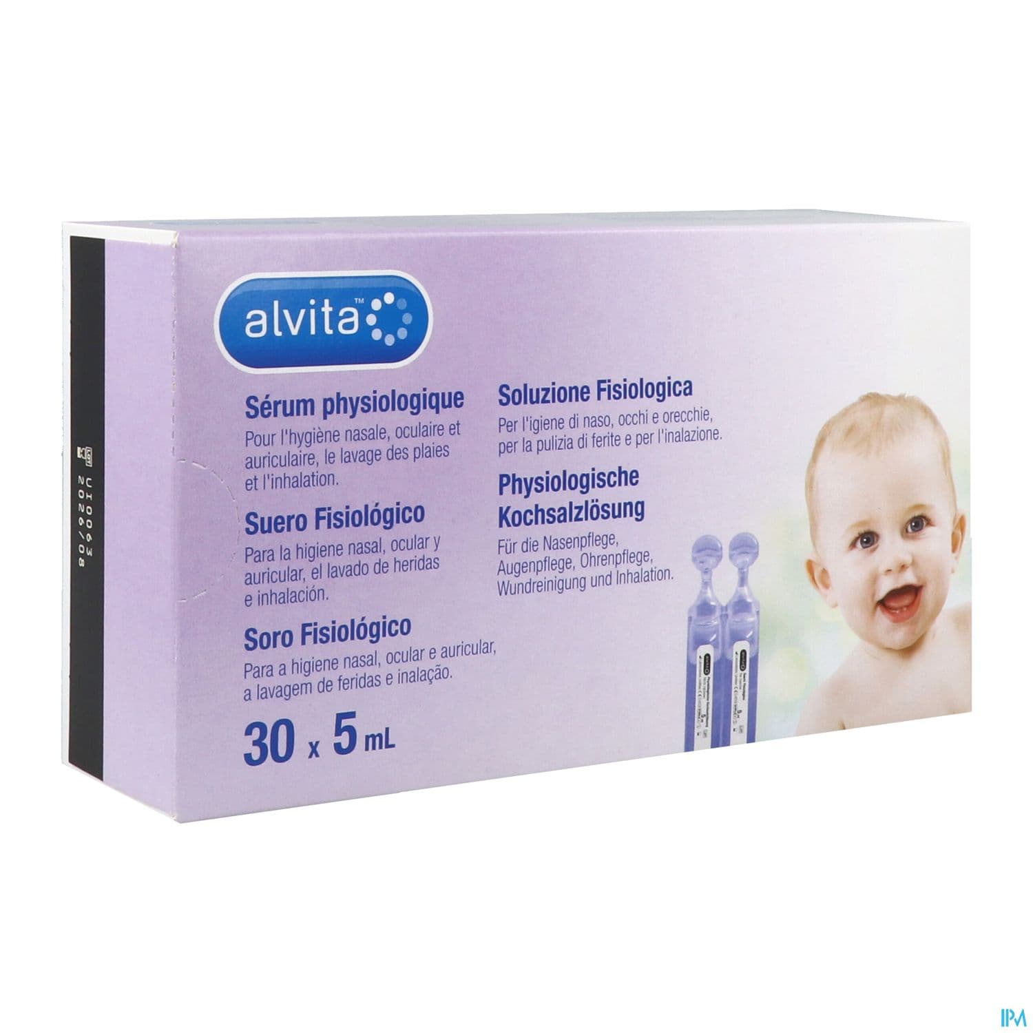 Alvita Serum Physiologique Unidose 5ml 30