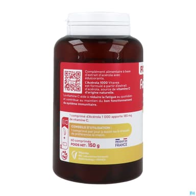 Vitavea Acerola 1000 Comprime A Croquer 60