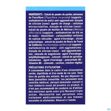 Novanuit Triple Action Comprime 60