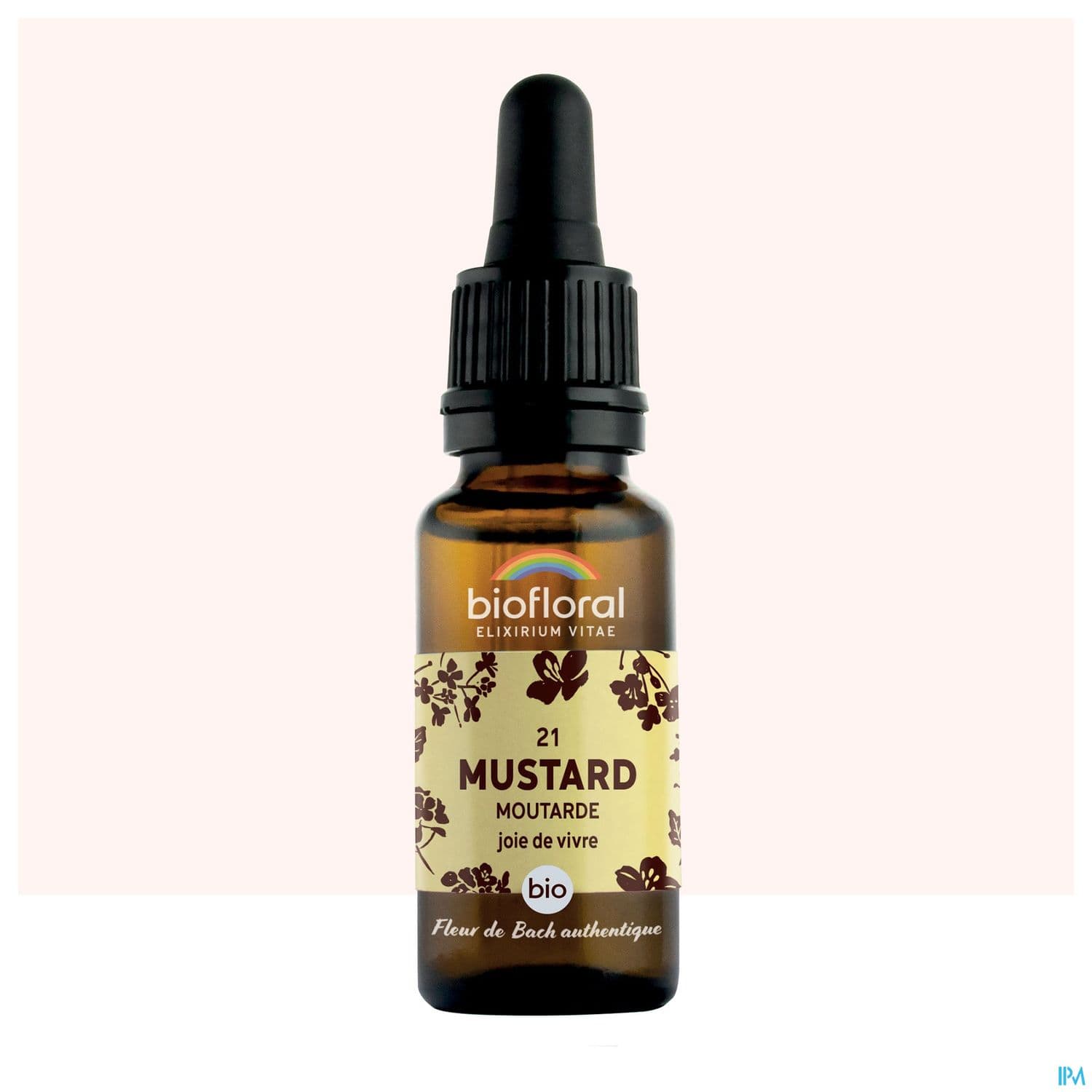 Biofloral 21 Mustard. Moutarde Compte Gouttes Bio Demeter 20ml
