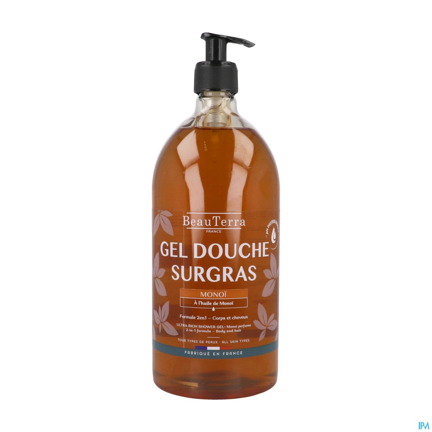 BEAUTERRA GEL DCH MONOI 1L — Aprium Pharmacie des Colonnes - M'Sika