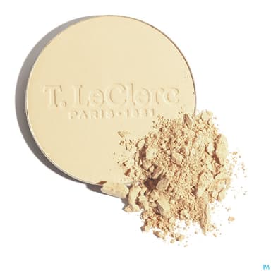 T.leclerc La Poudre Compacte Dermophile Formule Soin 02 Banane 9g